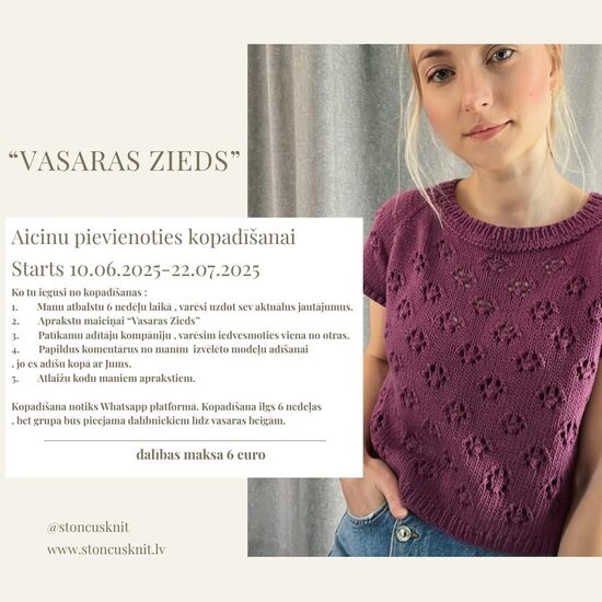 Kopadīšana "Vasaras zieds"